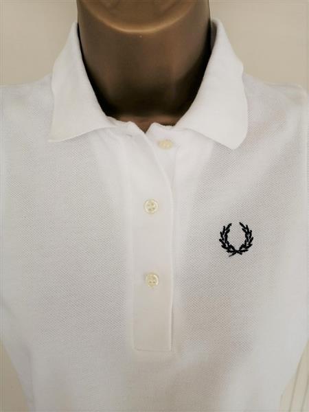 Grote foto vintage witte polo van fred perry 38 nieuw kleding dames tops