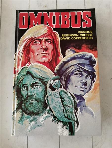 Grote foto omnibus r. crusoe d. copperfield en ivanhoe 1983 boeken jeugd 13 jaar en ouder