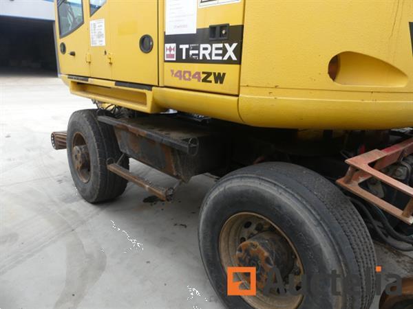 Grote foto schop road rails terex 1404 kzw doe het zelf en verbouw kranen en graafmachines