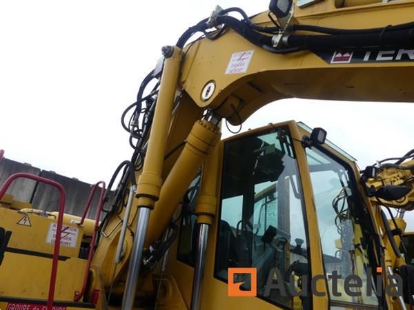 Grote foto schop road rails terex 1404 kzw doe het zelf en verbouw kranen en graafmachines