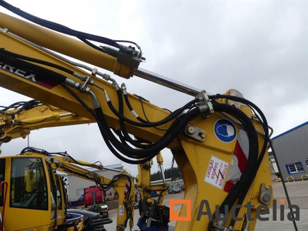 Grote foto schop road rails terex 1404 kzw doe het zelf en verbouw kranen en graafmachines