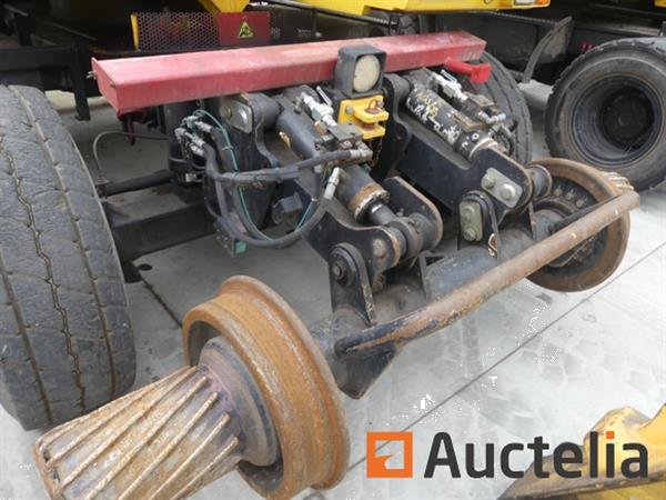 Grote foto schop road rails terex 1404 kzw doe het zelf en verbouw kranen en graafmachines