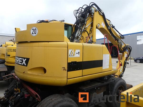 Grote foto schop road rails terex 1404 kzw doe het zelf en verbouw kranen en graafmachines