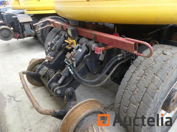 Grote foto schop road rails terex 1404 kzw doe het zelf en verbouw kranen en graafmachines