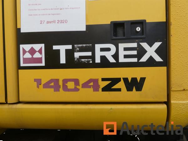 Grote foto schop road rails terex 1404 kzw doe het zelf en verbouw kranen en graafmachines