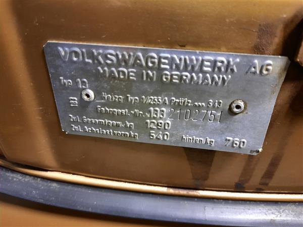 Grote foto zeer mooie volkswagen kever oldtimer auto volkswagen