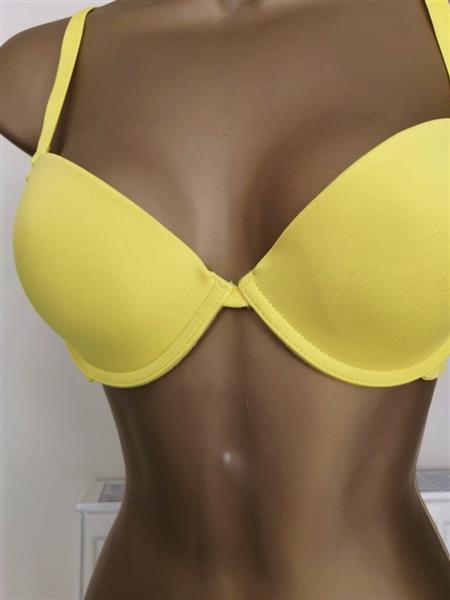 Grote foto mooie gele voorgevormde bh van yamamay 85b kleding dames ondergoed en lingerie merkkleding