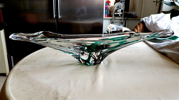 Grote foto uniek grote max verboeket maastricht gesigneerd antiek en kunst glas en kristal