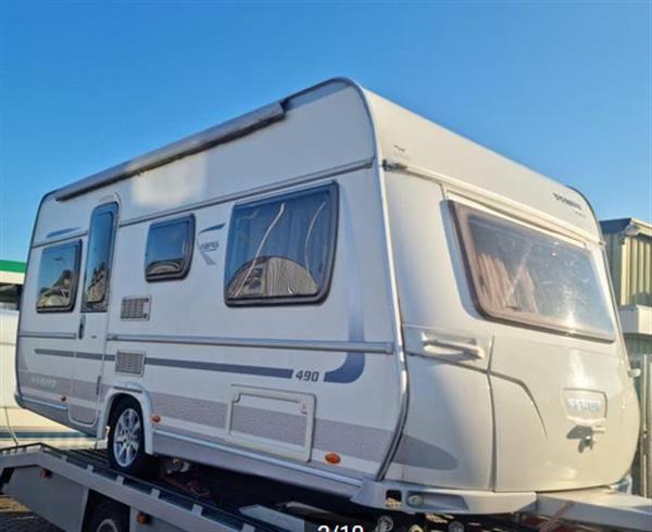 Grote foto fendt topas 4.90 tf 2009 mover thule luifel caravans en kamperen caravans