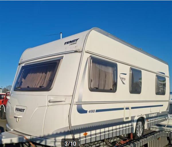 Grote foto fendt topas 4.90 tf 2009 mover thule luifel caravans en kamperen caravans