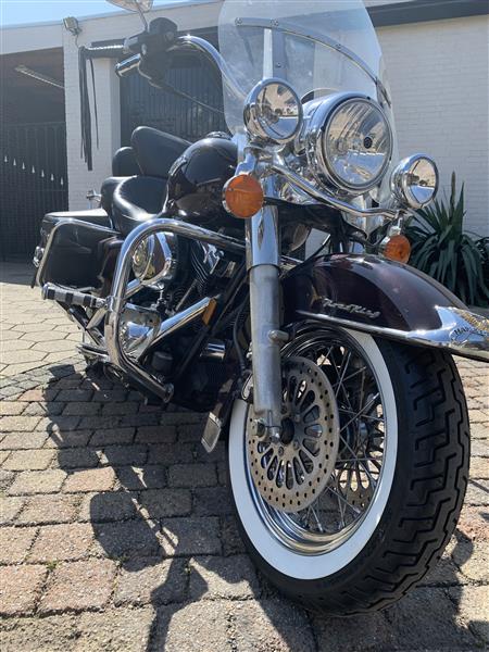 Grote foto harley davidson road king classic 2005 motoren harley davidson