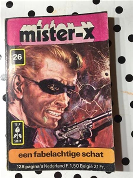 Grote foto mister x 3 stripverhalen boeken detectives