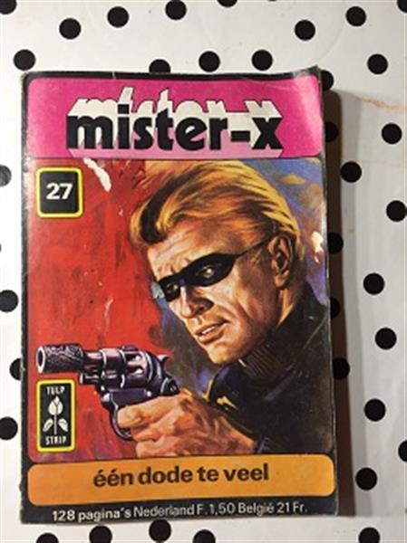 Grote foto mister x 3 stripverhalen boeken detectives