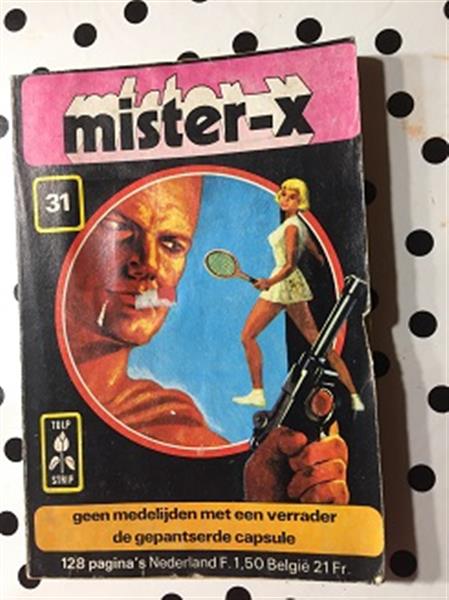 Grote foto mister x 3 stripverhalen boeken detectives