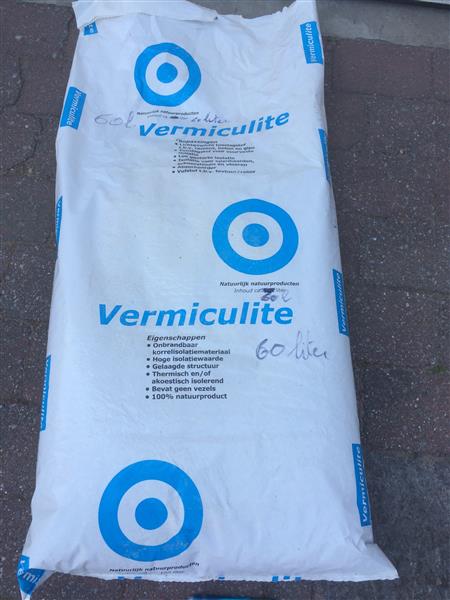 Grote foto isolatie vermiculiet korrel 5 7mm 60 liter doe het zelf en verbouw overige doe het zelf en verbouw