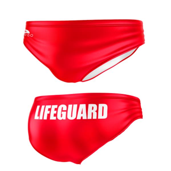 Grote foto special made turbo waterpolobroek lifeguard kleding dames badmode en zwemkleding