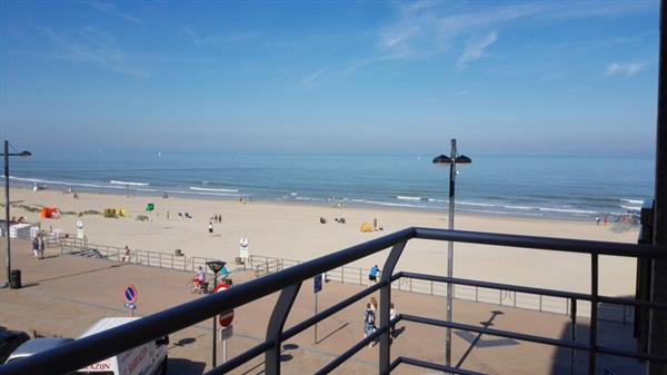 Grote foto ontspannen op zeedijk westende lift balkon vakantie belgi