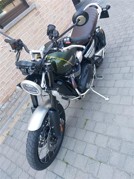 Grote foto triumph scrambler xc 1200 motoren triumph