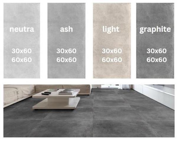 Grote foto betonlook tegels gerectificeerd 30x60 en 60x60 cm doe het zelf en verbouw tegels