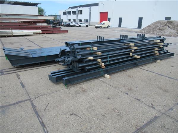 Grote foto nieuwe staalconstructie 15.00 x 30.00 meter zakelijke goederen bedrijfs onroerend goed