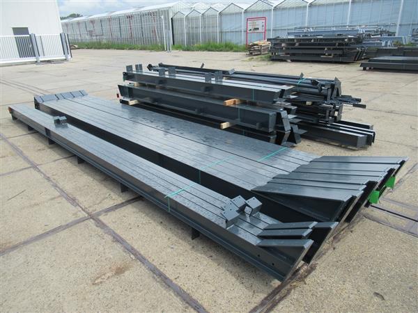 Grote foto nieuwe staalconstructie 15.00 x 30.00 meter zakelijke goederen bedrijfs onroerend goed
