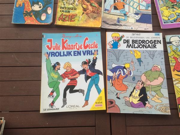 Grote foto stripboeken 9 stuks varia boeken stripboeken