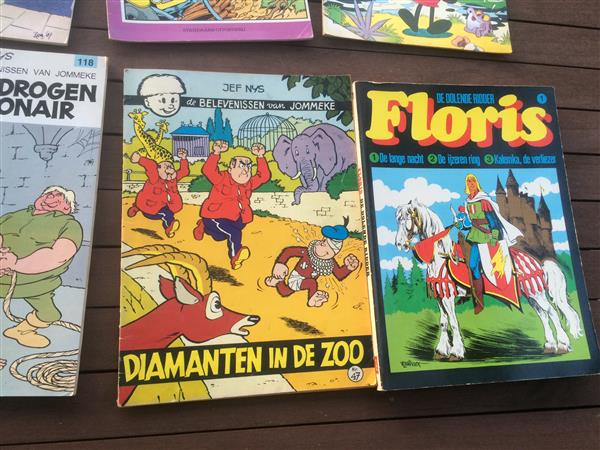 Grote foto stripboeken 9 stuks varia boeken stripboeken
