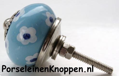 Grote foto fleurige trendy kastknoppen knop voor de kids kinderen en baby babyshower