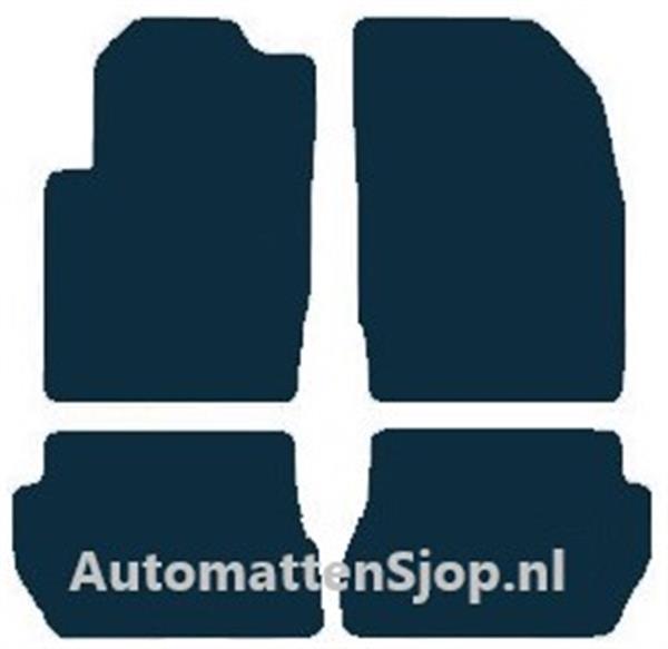 Grote foto naaldvilt zwart automatten mazda 2 mpv facelift 2006 2007 auto onderdelen overige auto onderdelen