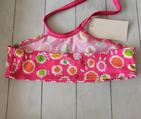 Grote foto supermooie framboosroze bikini met print kinderen en baby overige