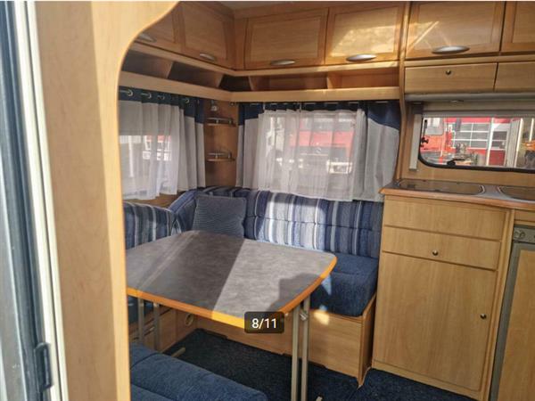 Grote foto sprite super 4.50 cf 2005 1e eig. vast bed caravans en kamperen caravans
