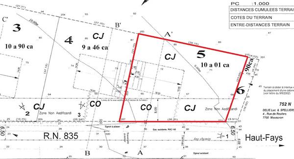 Grote foto haut fays daverdisse bouwgrond 10a vas1323b huizen en kamers grondkavels