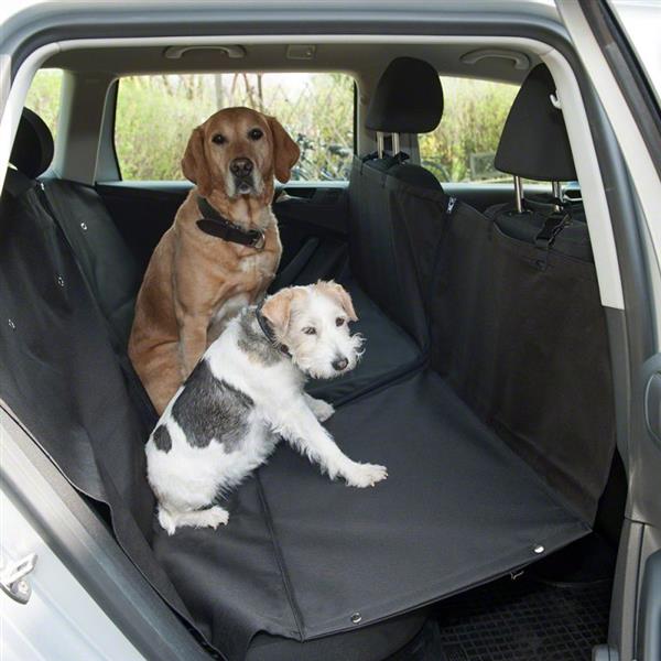 Grote foto autodekens voor uw hond op de achterbank. dieren en toebehoren toebehoren