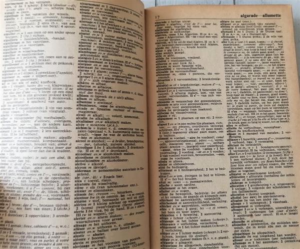 Grote foto prisma woordenboek frans nederlands 1963 boeken woordenboeken