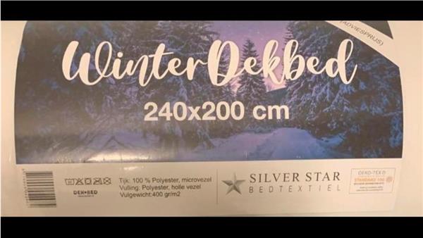 Grote foto silver star luxe winterdekbed 240x200 nieuw huis en inrichting dekens