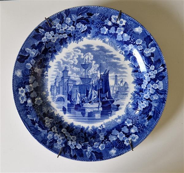 Grote foto ferrara bord antiek en kunst keramiek en aardewerk