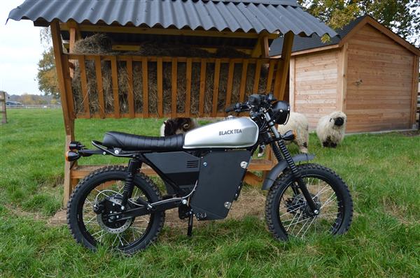 Grote foto elektrische brommer on off road fietsen en brommers crossbrommers