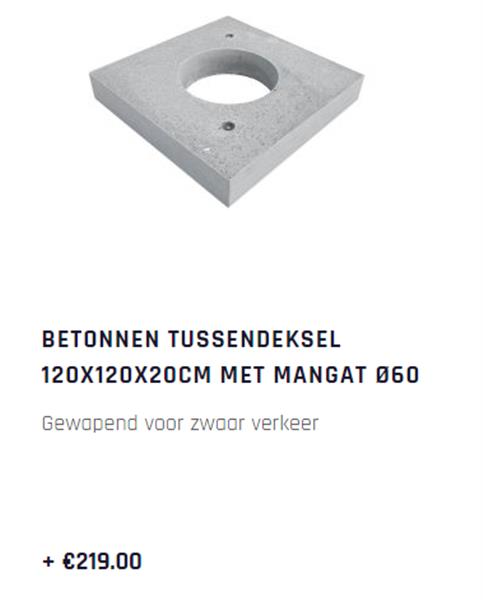 Grote foto betonput met deksel mangat doe het zelf en verbouw elektra en kabels