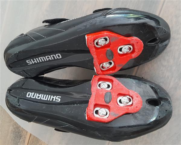 Grote foto koersschoenen shimano maat 43 fietsen en brommers kleding