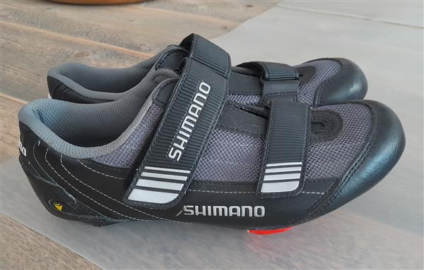 Grote foto koersschoenen shimano maat 43 fietsen en brommers kleding