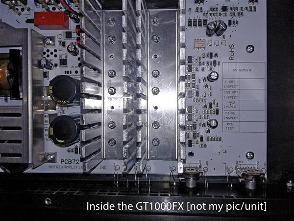Grote foto matrix gt1000fx 2u frfr rack amp muziek en instrumenten versterkers keyboard monitor en pa