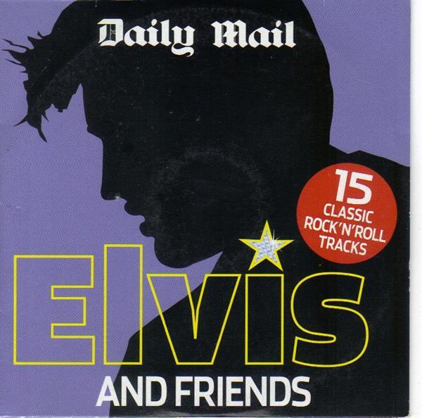 Grote foto originele promo cd elvis and friends daily mail muziek en instrumenten cds minidisks cassettes