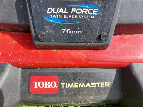 Grote foto toro timemaster twin blade. 875 series. tuin en terras grasmaaiers