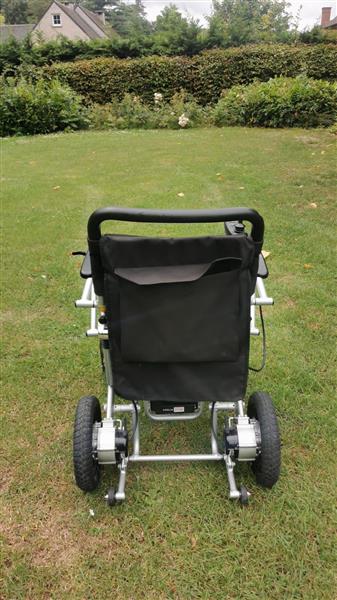 Grote foto elektrische plooibare rolstoel op afstand diversen rolstoelen
