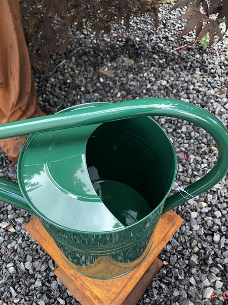 Grote foto tuin gieter klassiek metaal groen 7.5 liter prachtig huis en inrichting woningdecoratie