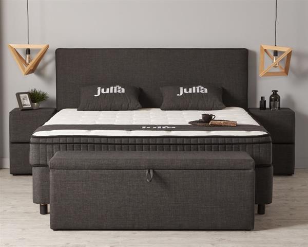 Grote foto opberg boxspring julia 140x200 huis en inrichting bedden