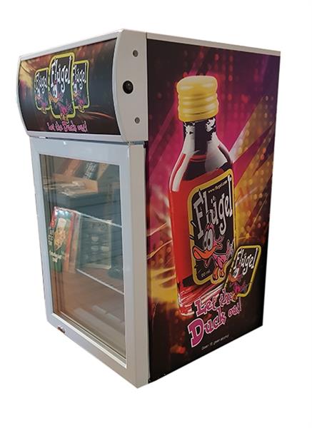 Grote foto showroommodel flugel koelkast 50l witgoed en apparatuur koelkasten en ijskasten