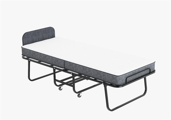 Grote foto twijfelaar vouwbed met koudschuim hr45 14 cm antiek en kunst stoelen en banken