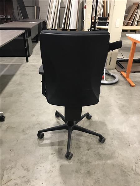 Grote foto bureaustoel kleur zwart huis en inrichting kantooraccessoires