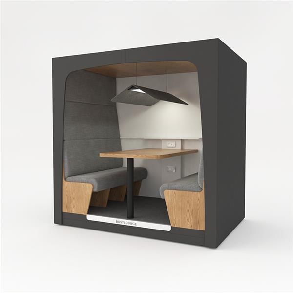 Grote foto stiltewerkplek busypod lounge voor 4 personen huis en inrichting kantooraccessoires